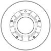 BENDIX 562638BC Brake Disc